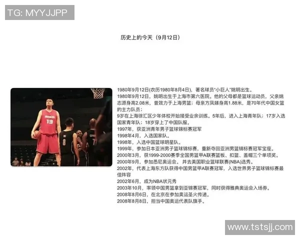 姚明篮球祖师的传奇之路与中国篮球的崛起之梦